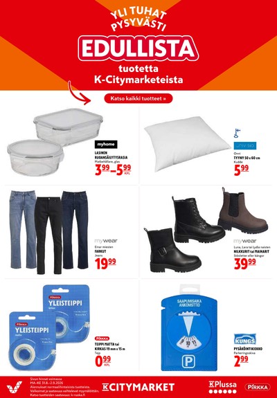 K-Citymarket tarjouslehti viikolta 36 sivu 19