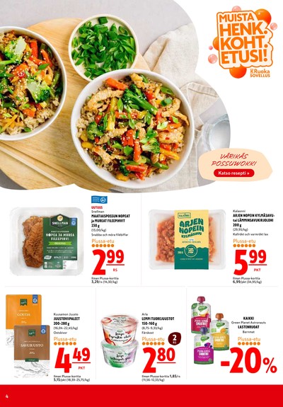 K-Citymarket tarjouslehti viikolta 36 sivu 4