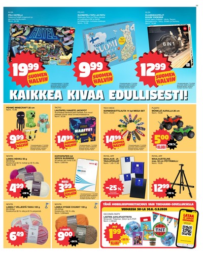 Tokmanni tarjouslehti viikolta 36 sivu 11