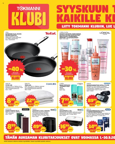 Tokmanni tarjouslehti viikolta 36 sivu 12