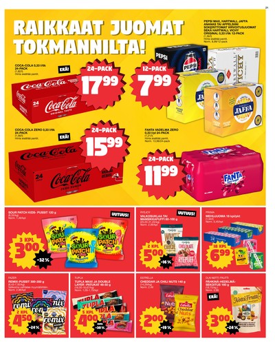 Tokmanni tarjouslehti viikolta 36 sivu 21