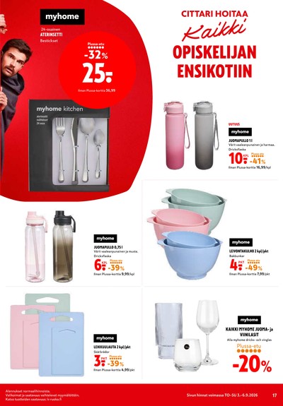 K-Citymarket tarjouslehti viikolta 36 sivu 17