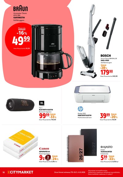 K-Citymarket tarjouslehti viikolta 36 sivu 18