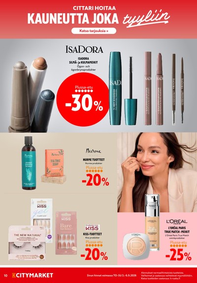K-Citymarket tarjouslehti viikolta 36 sivu 10