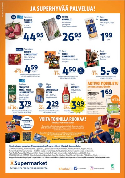 K-Supermarket tarjouslehti viikolta 36 sivu 4