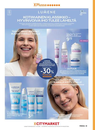 K-Citymarket tarjouslehti viikolta 37 sivu 6