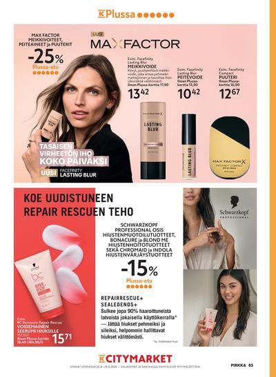 K-Citymarket tarjouslehti viikolta 37 sivu 8