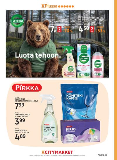 K-Citymarket tarjouslehti viikolta 37 sivu 10
