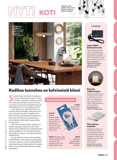 Pirkka tarjouslehti viikolta 37 sivu 13