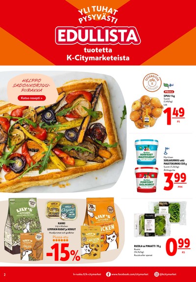 K-Citymarket tarjouslehti viikolta 37 sivu 2