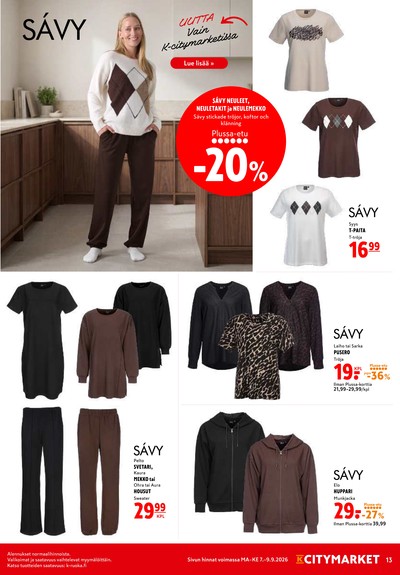 K-Citymarket tarjouslehti viikolta 37 sivu 13