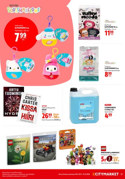 K-Citymarket tarjouslehti viikolta 37 sivu 17