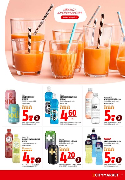 K-Citymarket tarjouslehti viikolta 37 sivu 7