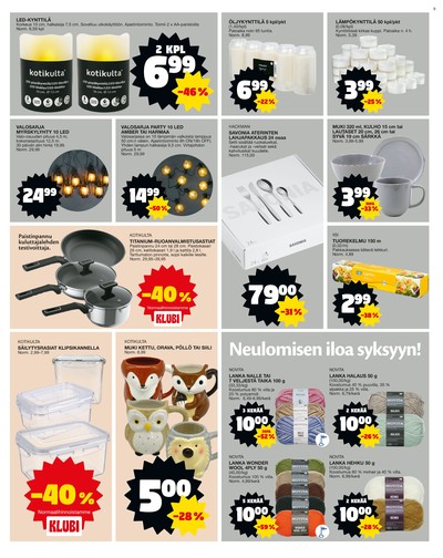 Tokmanni tarjouslehti viikolta 37 sivu 9