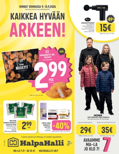Halpa Halli tarjouslehti viikolta 37 sivu 1