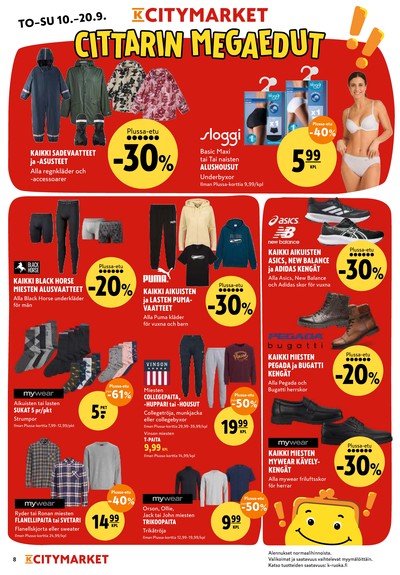 K-Citymarket tarjouslehti viikolta 38 sivu 8