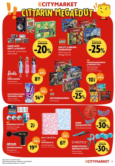 K-Citymarket tarjouslehti viikolta 38 sivu 11