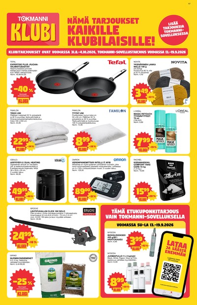 Tokmanni tarjouslehti viikolta 38 sivu 17