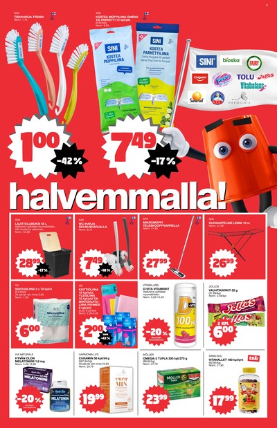 Tokmanni tarjouslehti viikolta 38 sivu 3