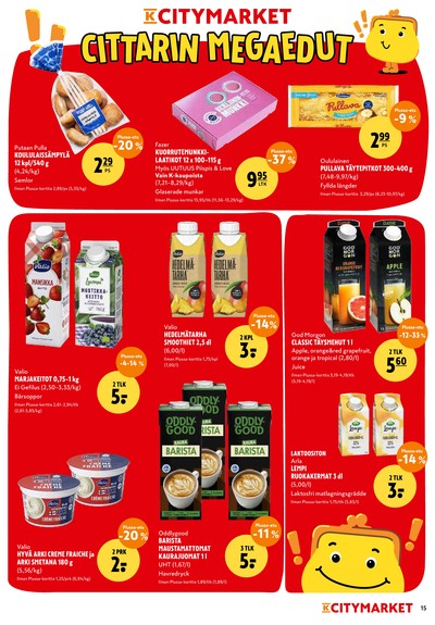 K-Citymarket tarjouslehti viikolta 38 sivu 15
