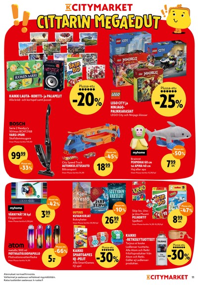 K-Citymarket tarjouslehti viikolta 38 sivu 11