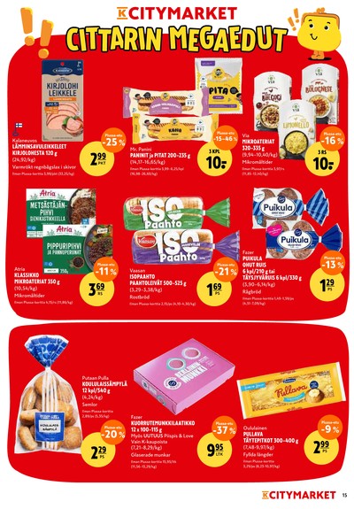 K-Citymarket tarjouslehti viikolta 38 sivu 15
