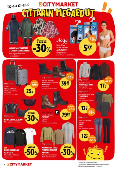 K-Citymarket tarjouslehti viikolta 38 sivu 8