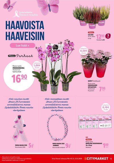 K-Citymarket tarjouslehti viikolta 39 sivu 13