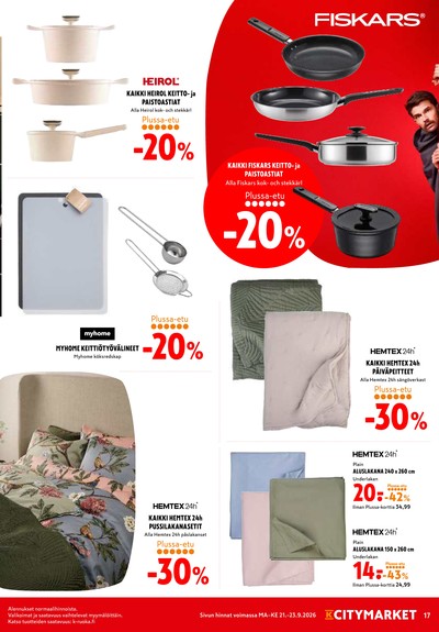 K-Citymarket tarjouslehti viikolta 39 sivu 17
