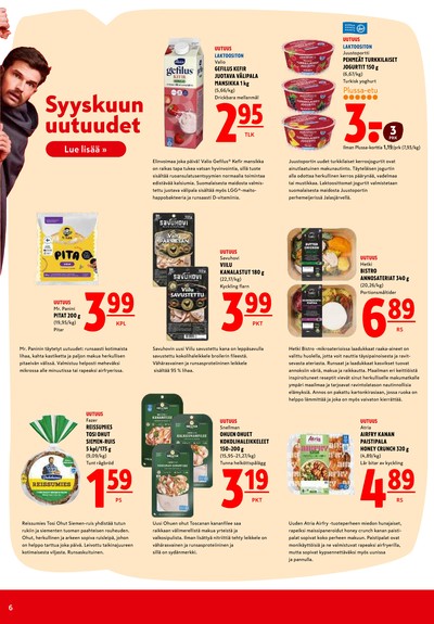 K-Citymarket tarjouslehti viikolta 39 sivu 6