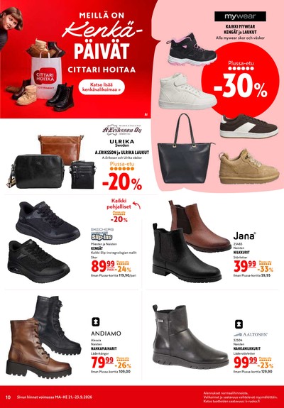 K-Citymarket tarjouslehti viikolta 39 sivu 10