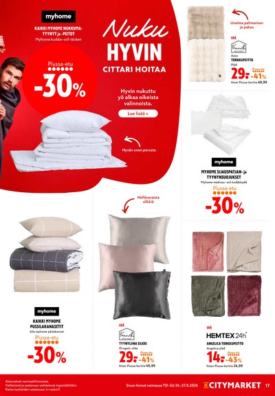 K-Citymarket tarjouslehti viikolta 39 sivu 17