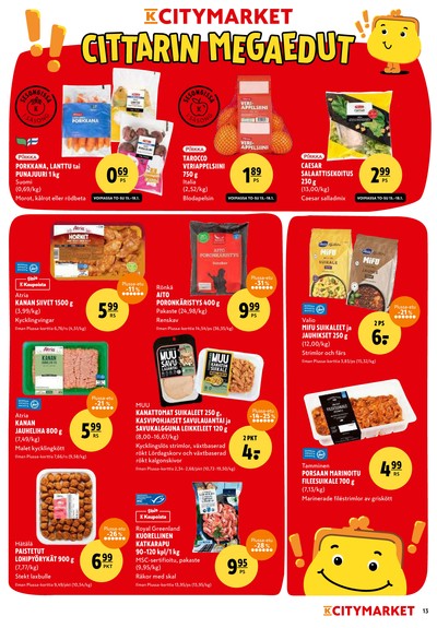 K-Citymarket tarjouslehti viikolta 4 sivu 13
