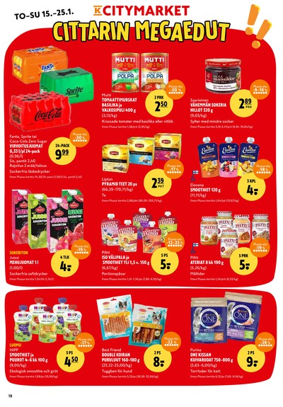K-Citymarket tarjouslehti viikolta 4 sivu 18