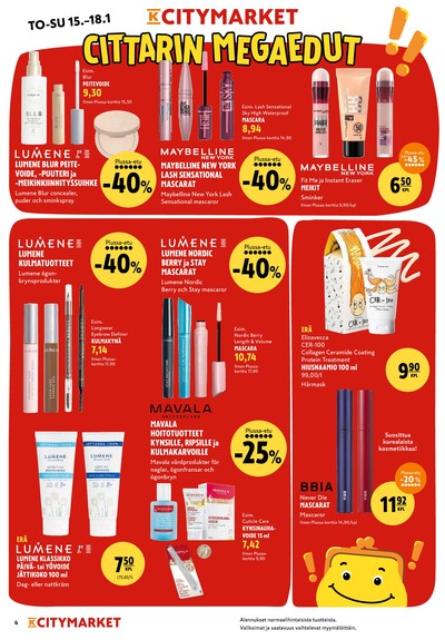 K-Citymarket tarjouslehti viikolta 4 sivu 4