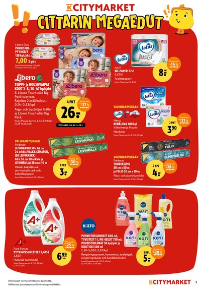 K-Citymarket tarjouslehti viikolta 4 sivu 5