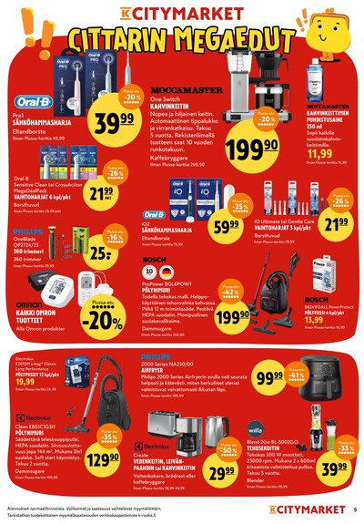 K-Citymarket tarjouslehti viikolta 4 sivu 9