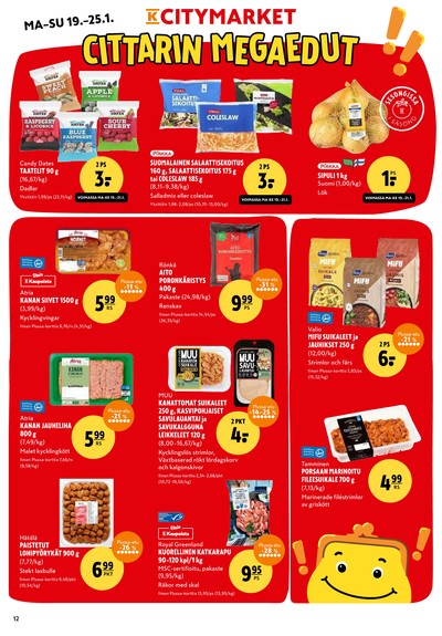 K-Citymarket tarjouslehti viikolta 4 sivu 12
