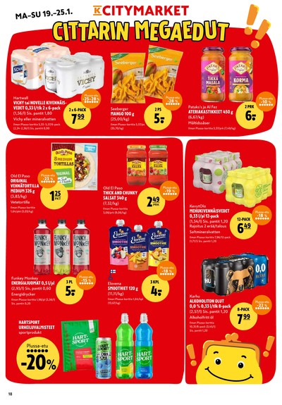 K-Citymarket tarjouslehti viikolta 4 sivu 18