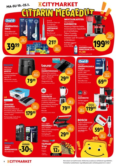 K-Citymarket tarjouslehti viikolta 4 sivu 8