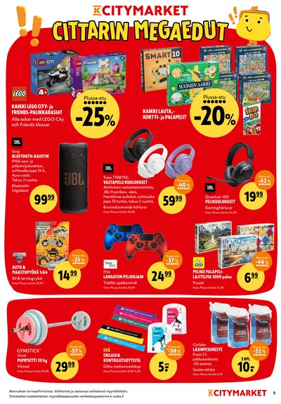 K-Citymarket tarjouslehti viikolta 4 sivu 9