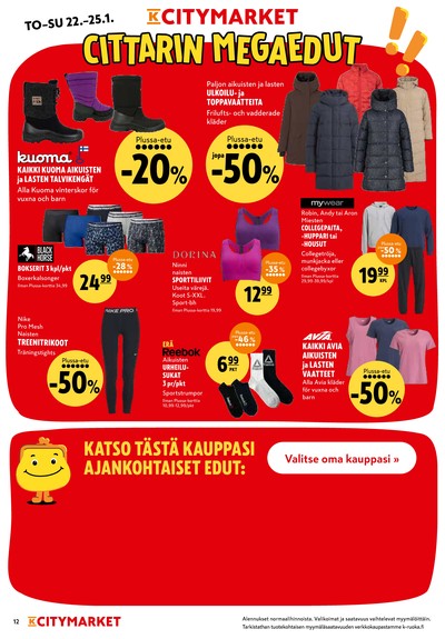 K-Citymarket tarjouslehti viikolta 4 sivu 12