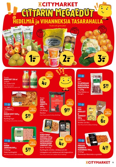 K-Citymarket tarjouslehti viikolta 4 sivu 13