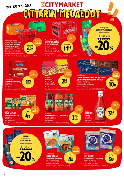 K-Citymarket tarjouslehti viikolta 4 sivu 18