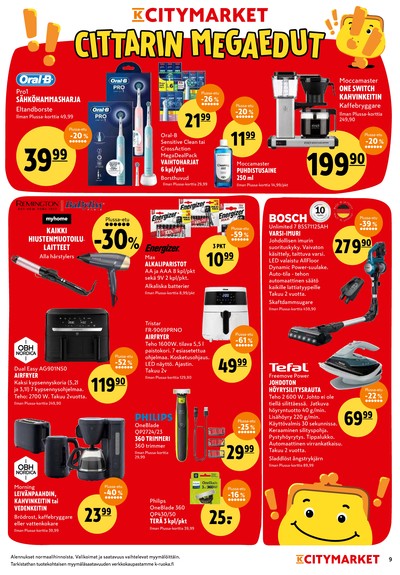 K-Citymarket tarjouslehti viikolta 4 sivu 9