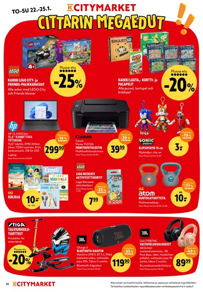 K-Citymarket tarjouslehti viikolta 4 sivu 10