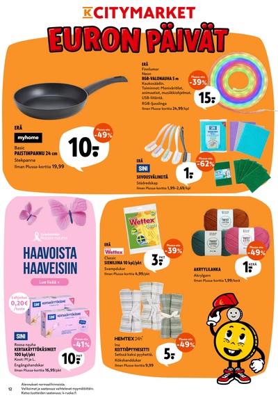 K-Citymarket tarjouslehti viikolta 40 sivu 12