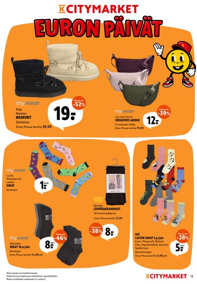 K-Citymarket tarjouslehti viikolta 40 sivu 13