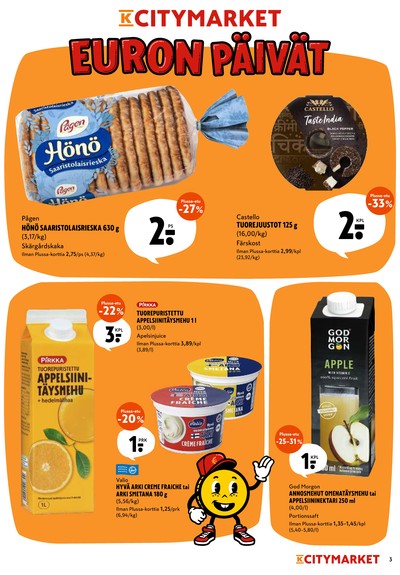 K-Citymarket tarjouslehti viikolta 40 sivu 3