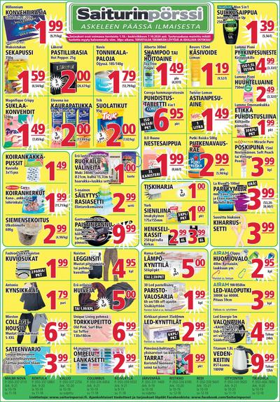 Saiturin Pörssi tarjouslehti viikolta 40 sivu 1
